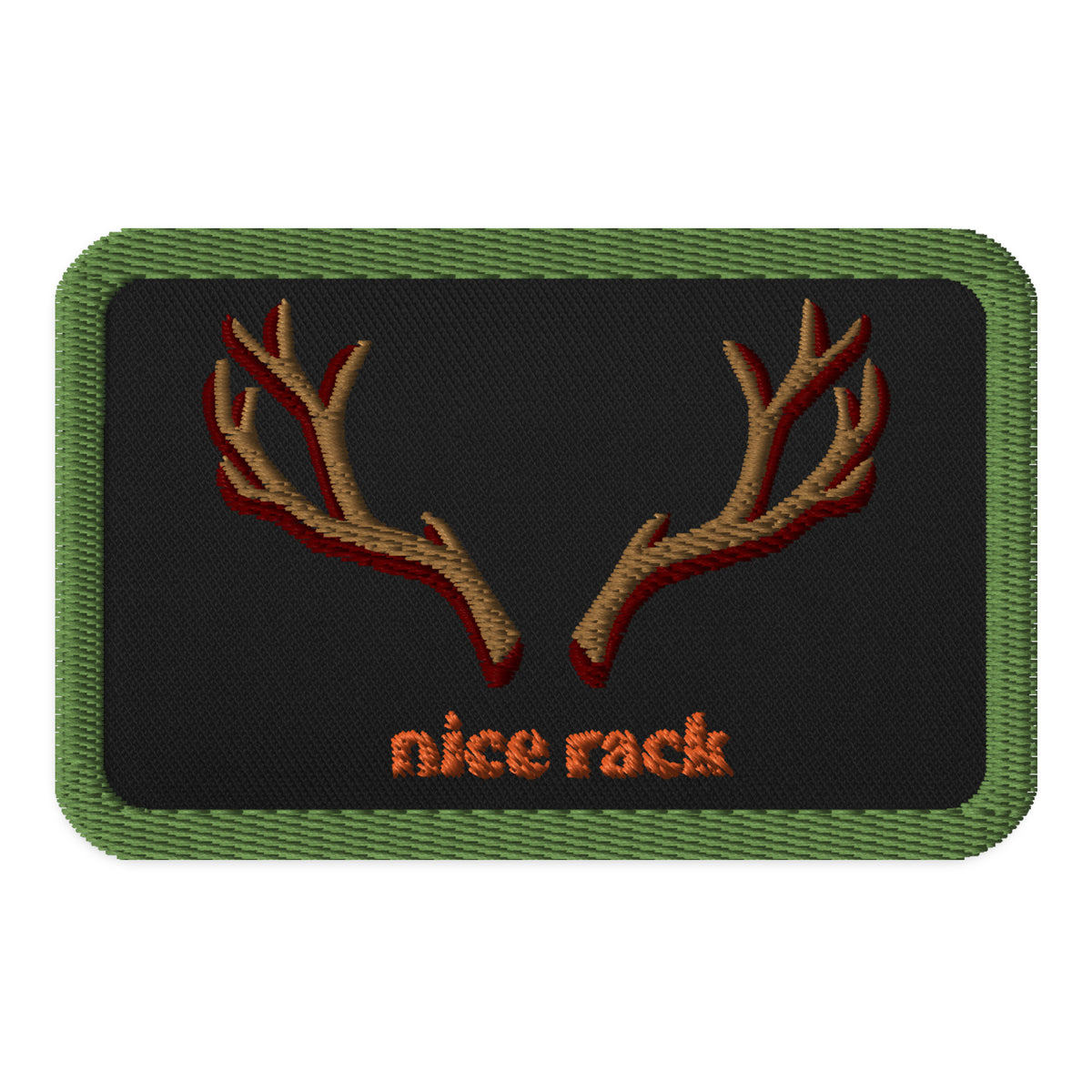 Nice Rack Embroidered patches for Deer Season – MoeSews