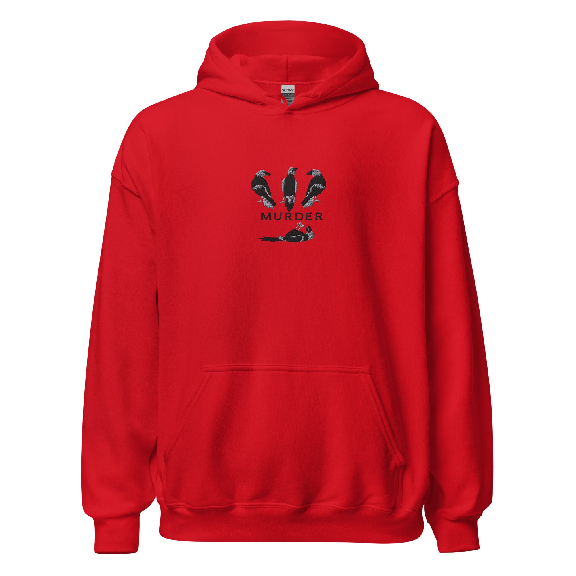 MURDER of Crows Embroidered Unisex Hoodie – MoeSews